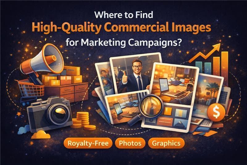 Where Can I Find High-Quality Commercial Images for Marketing Campaigns?