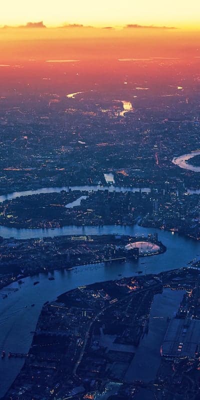 Urban Serpent- London's Evening Embrace