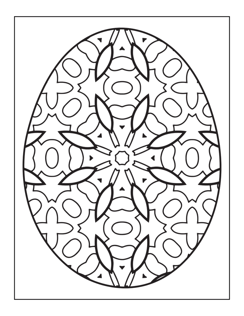 Symmetrical octagonal mandala vector featuring white geometric line art patterns over a solid black background.
