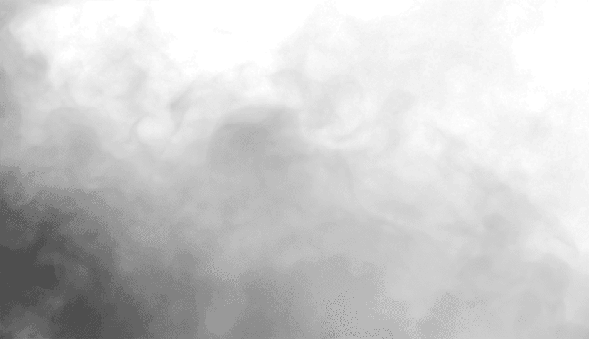 Diagonal grayscale mist texture featuring soft smoke wisps and charcoal gradients on a transparent background.