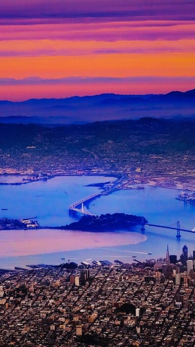 Bay Vista - San Francisco's Golden Hour Panorama