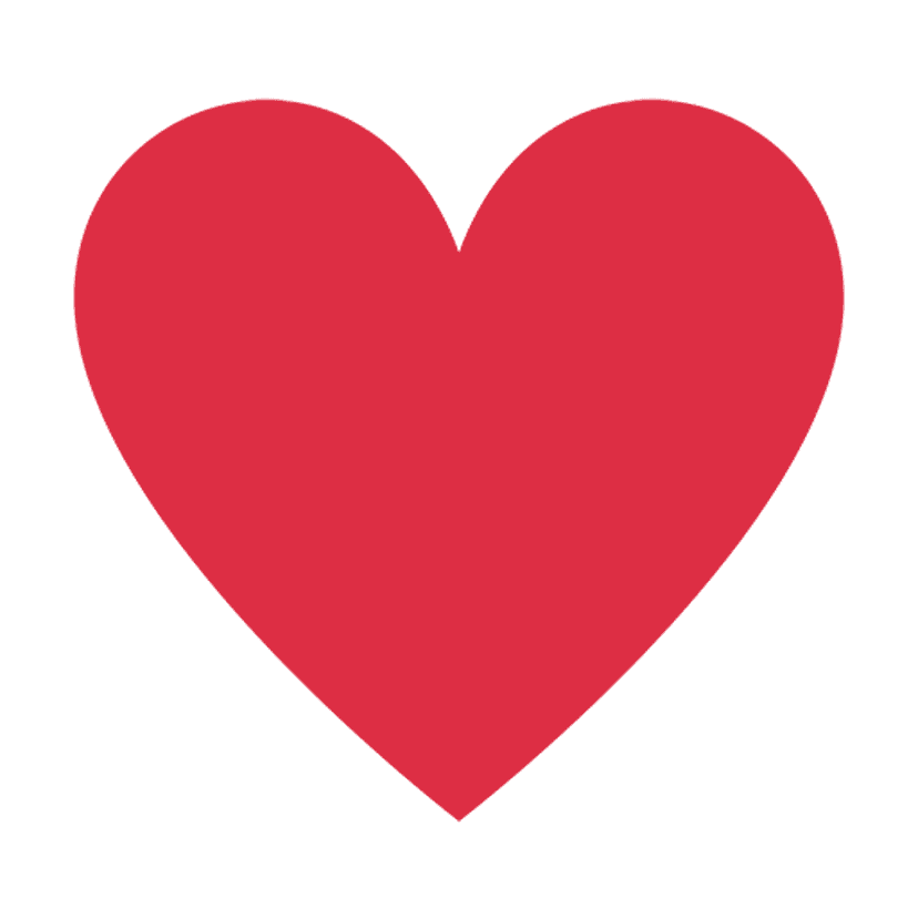 Heart PNG icon set featuring glossy red 3D shapes with smooth reflective surfaces on a transparent background.