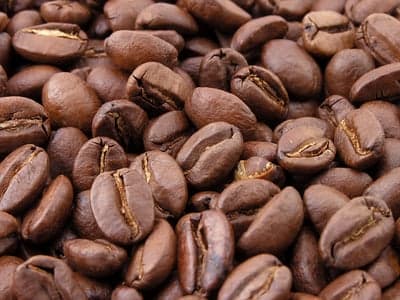Roasted Coffee Beans Background
