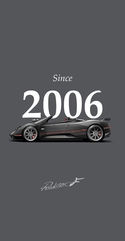 Pagani Zonda Roadster F Luxury Supercar Phone Wallpaper