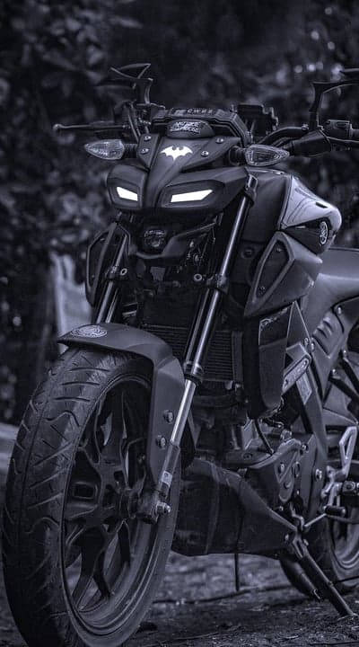 Dark Knight Inspired Street Bike Mobile Wallpaper