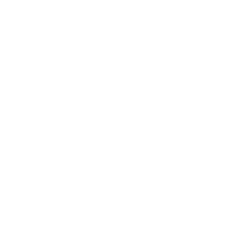 Lululemon white logo symbol displayed as a minimalist flat icon on a transparent background for clear visibility.