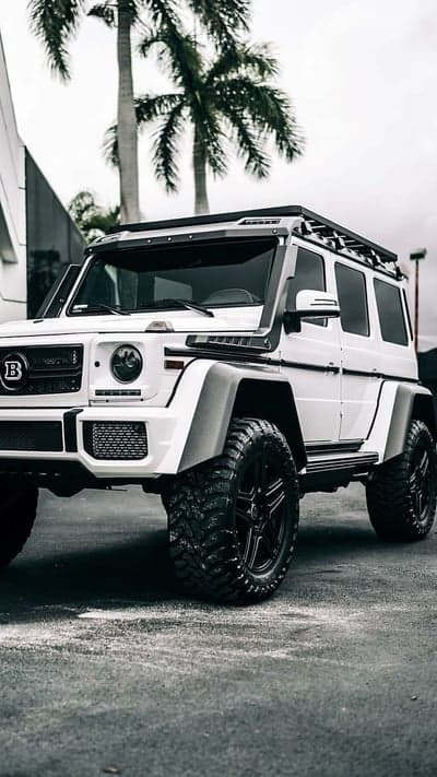 White Mercedes-Benz G-Wagon Custom Off-Road Build
