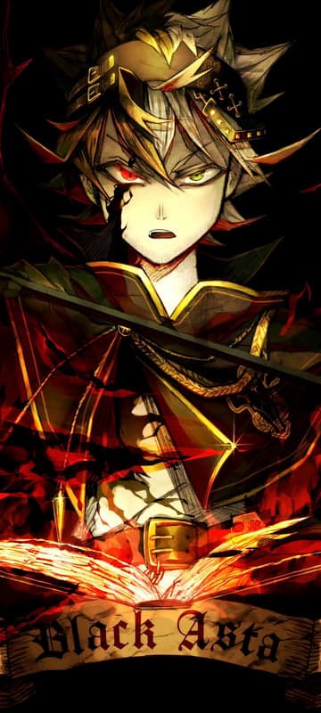 Black Clover Asta Artwork