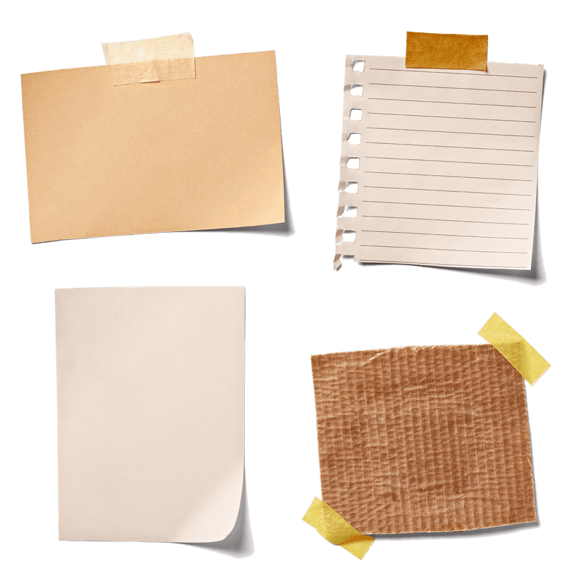 White ruled paper texture shows horizontal blue lines and a vertical red margin on a clean matte surface.