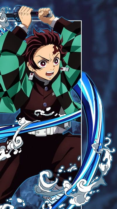 Tanjiro Kamado Demon Slayer Water Breathing Anime Wallpaper