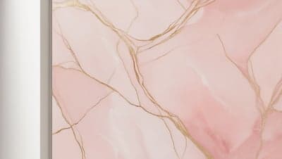 Pink Marble with Gold Veins Texture Background