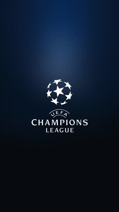 UEFA Champions League Starball Logo Mobile Wallpaper
