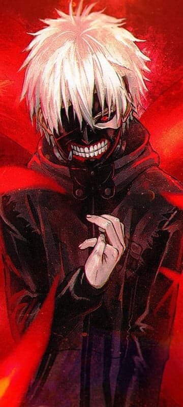Kaneki Ken Tokyo Ghoul Anime Art Mask