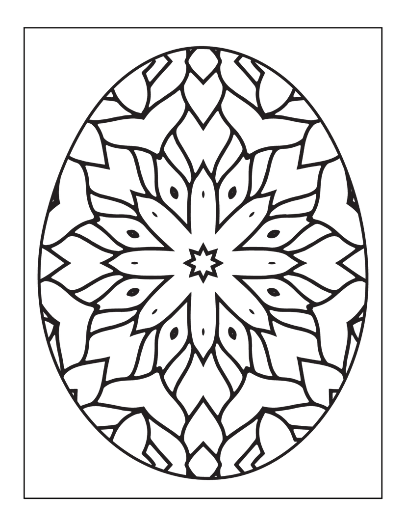 Mandala vector design featuring symmetrical floral geometric patterns in high contrast black and white line art.
