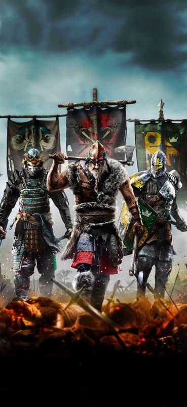 For Honor Warriors Battle Epic War Against the Sky