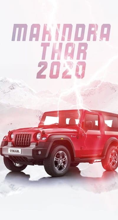 Mahindra Thar 2020 Off-Road SUV Mobile Wallpaper