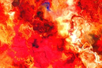 Vibrant Molten Ember Swirls Vertical Tablet Wallpaper