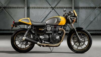 Triumph Street Cup Cafe Racer Motorcycle Desktop Wallpaper