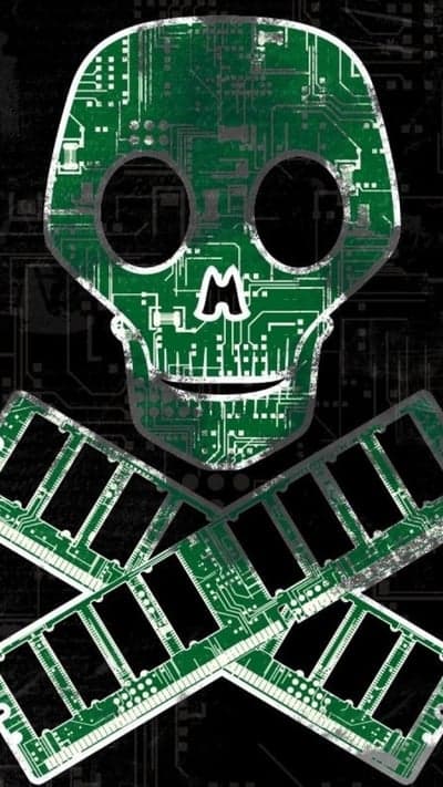 Circuit Skull - Tech Bones