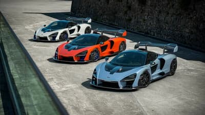 Three McLaren Senna Supercars High-Resolution Desktop Wallpaper