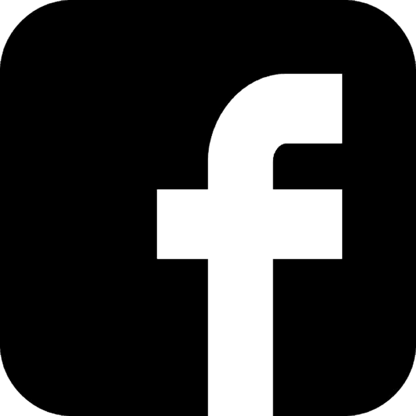 Facebook logo png features a white letter f inside a solid blue circle with a smooth flat finish.
