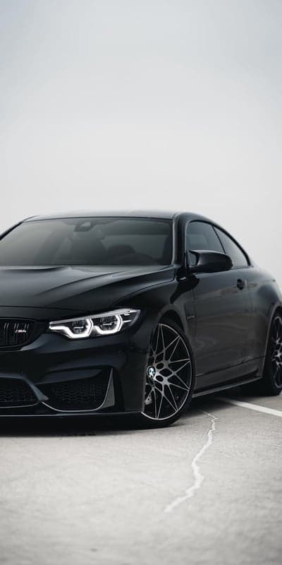 BMW M4 Coupe Black Series Performance Phone Wallpaper