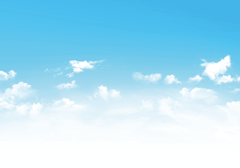 Blue sky background illustration with angled perspective lines and clear cyan gradients on a transparent base.
