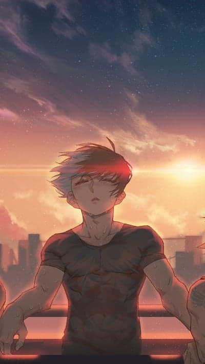 Sunrise Reflection - City Serenity