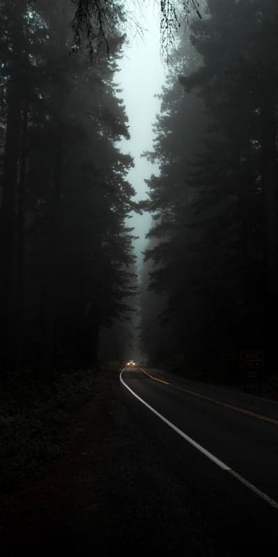 Horizon Blaze - Where Sky Meets Darkened Waters