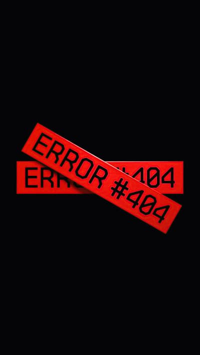 Oops, Page Not Found - Error Code 404