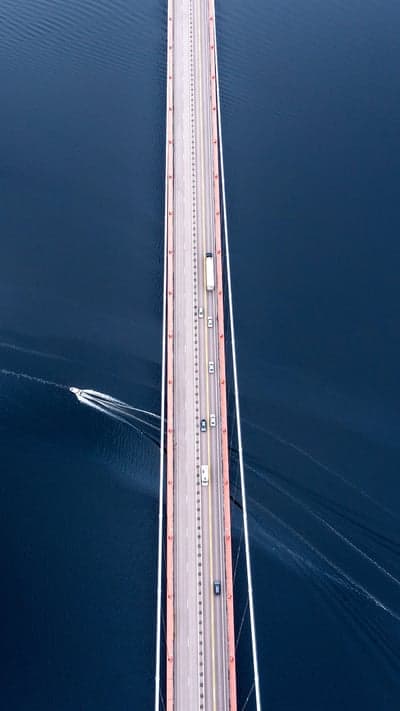 Azure Overhead - A Bridge Spanning the Deep