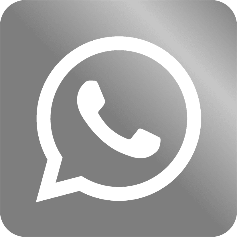 WhatsApp logo featuring a green speech bubble and white telephone receiver icon on a transparent background.