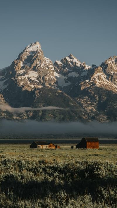 Timeless Grandeur- Barns Beneath the Tetons