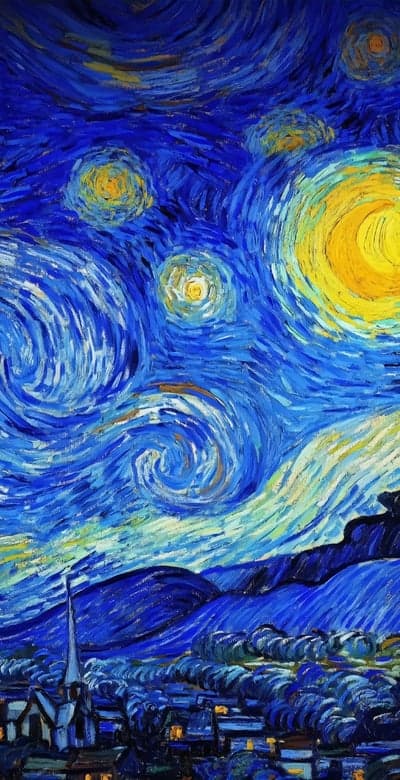 van gogh,starry night,painting,masterpiece,art 