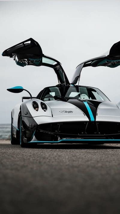 Pagani Huayra Roadster BC with Doors Open