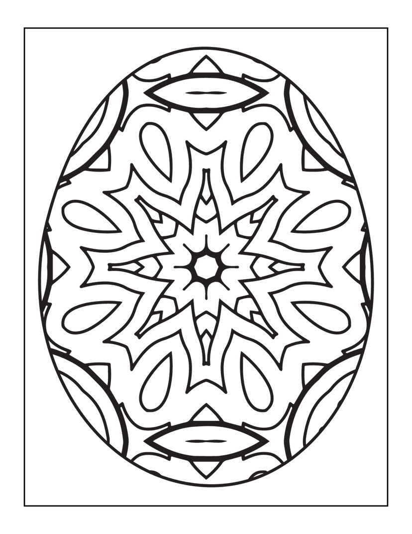 Detailed black ink mandala featuring symmetrical floral patterns and geometric linework on a white background.