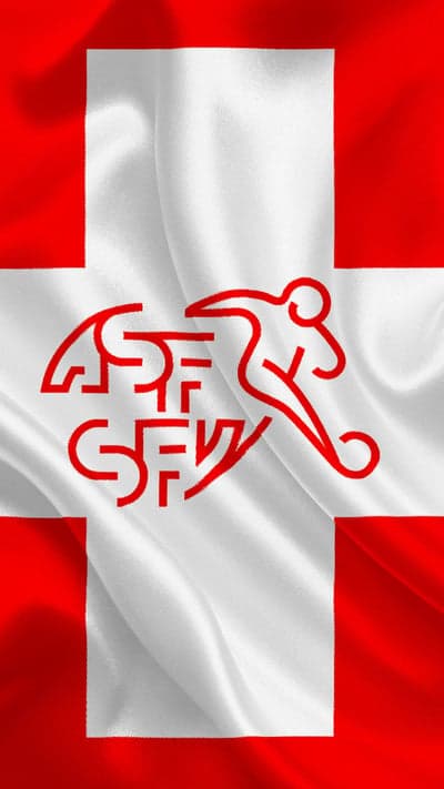Switzerland Flag with Soccer Logo - Dynamic Wallpaper