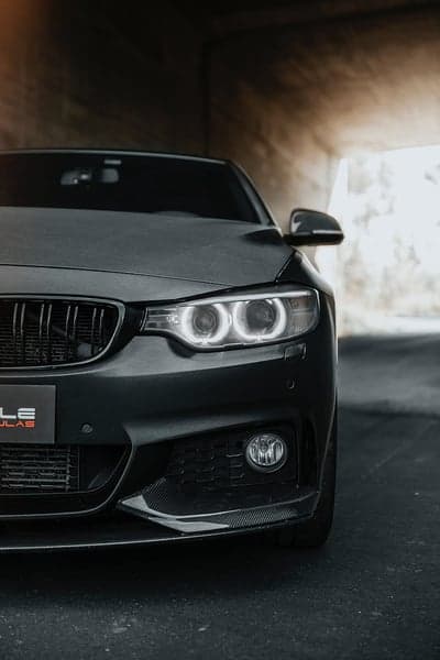 Stealth BMW 4 Series Front Grille and LED Mobile Background