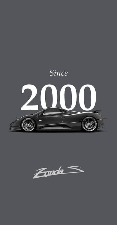 Pagani Zonda S Italian Supercar Mobile Wallpaper