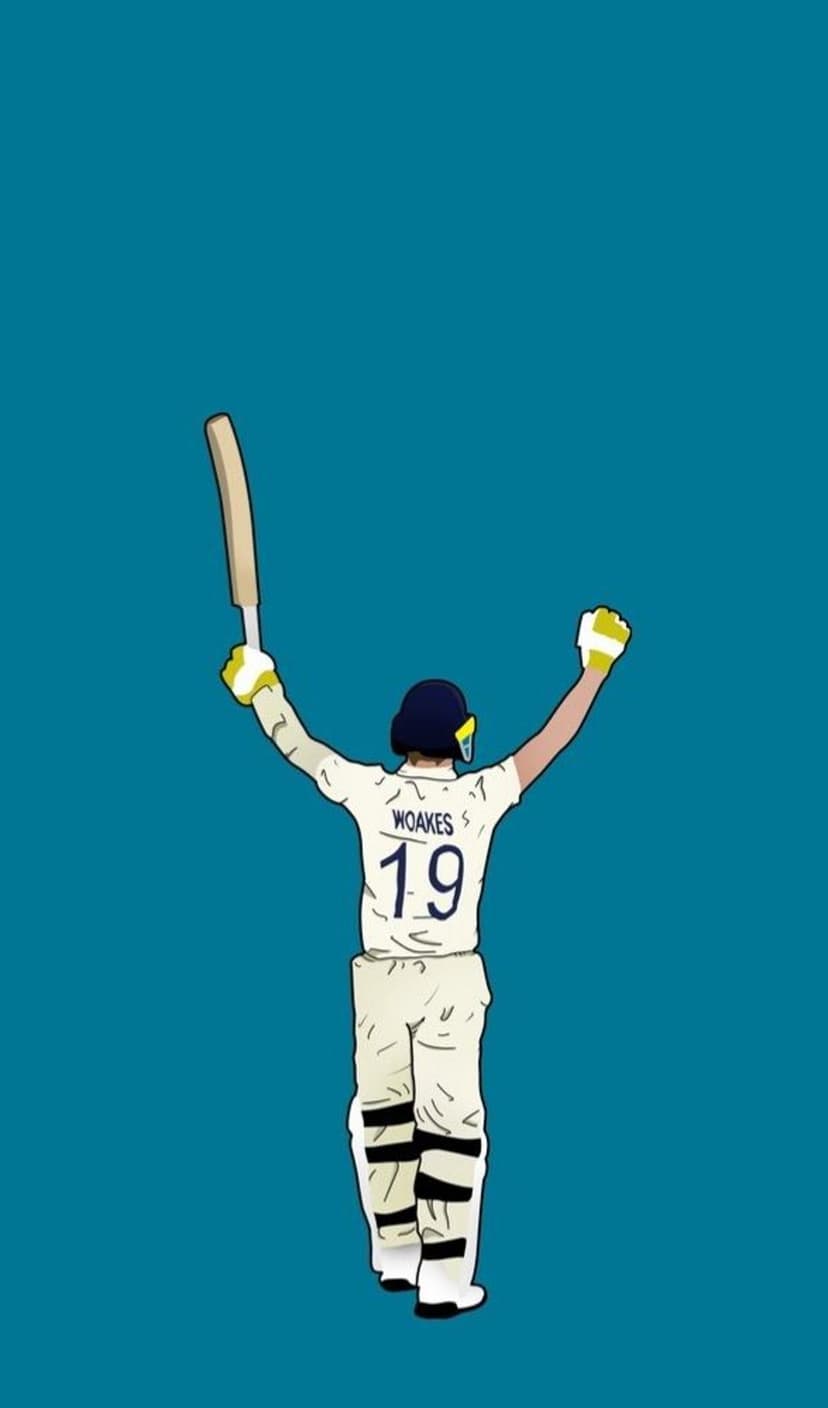 Ben Stokes, Rohit Sharma, and Jofra Archer appear in various batting and bowling poses across a colorful montage.