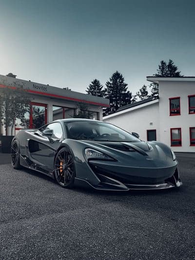 McLaren 600LT Spider in Dark Grey