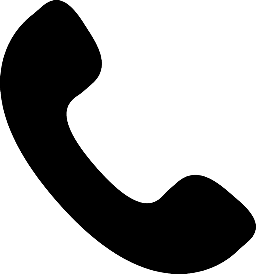 Telephone logo PNG featuring a blue handset icon overlapping a white computer monitor symbol on transparency.