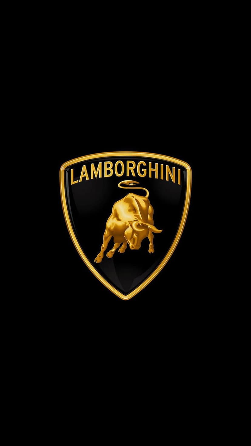 Golden charging bull logo inside a black shield with a gold border, centered on a solid dark background.