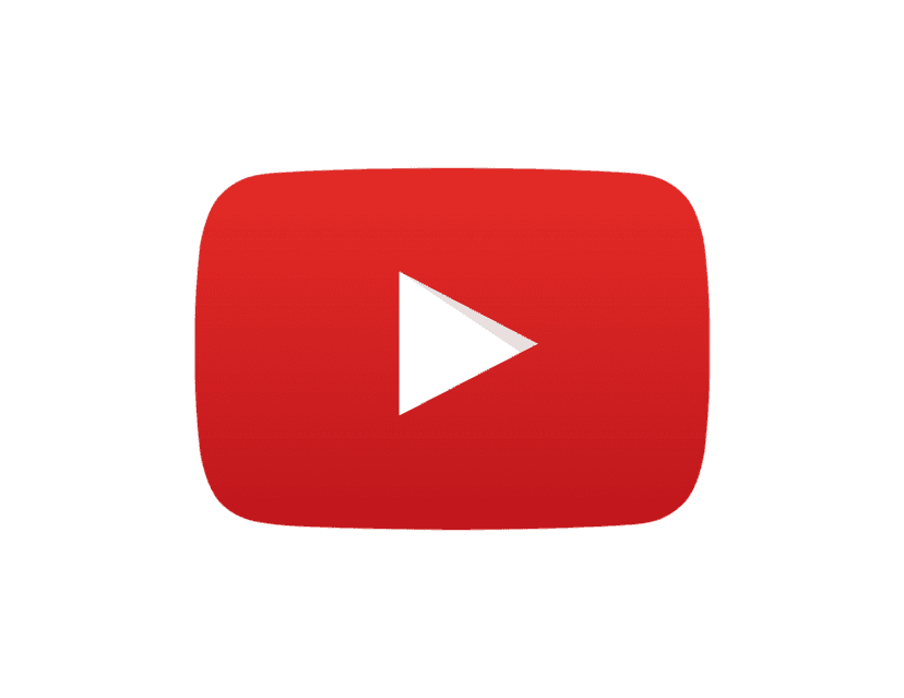 YouTube logo computer icon featuring a red play button, subscribe bar, and paper plane on transparent background.