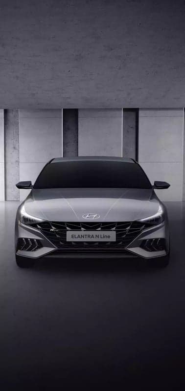 2021 Hyundai Elantra N Line Front View