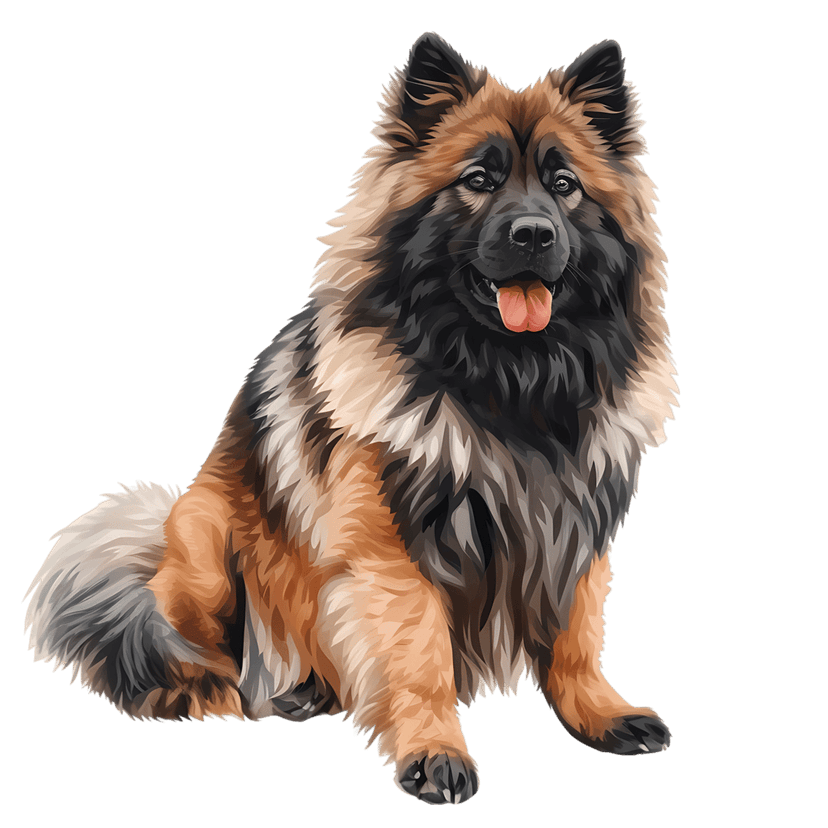 German Shepherd dog sits patiently showing dense black and tan fur textures against a dark studio background.