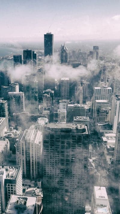 Skylines Shrouded - City in the Clouds