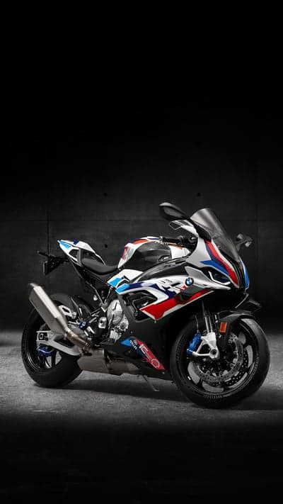 Dynamic BMW S 1000 RR Motorcycle in Motorsport Livery