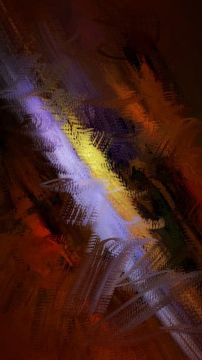 Abstract Expressionist Brushstrokes of Light and Shadow