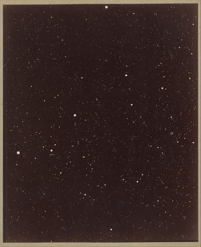 Vintage Celestial Galaxy Portrait Screen Wallpaper